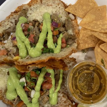 Cilantro Lime - carne asada cheese shell tacos - Mexican Near Me - Los Angeles, California