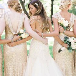 Brideside Bridesmaid - Brideside Real Wedding