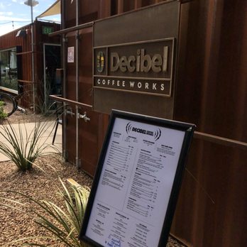 Decibel Coffee Works - Menu and front - Coffee & Tea Near Me - Tucson, Arizona Decibel Coffee Works - Menu and front - Coffee & Tea Near Me - Tucson, Arizona