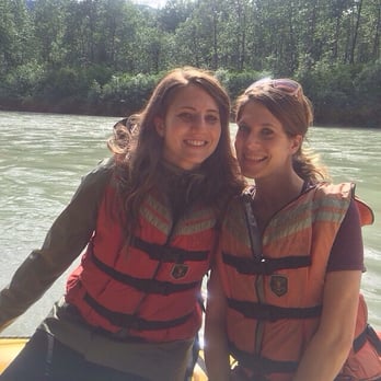 Chilkat Guides - Sisters ready to float down the river! - Tours Near Me - Skagway, Alaska