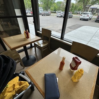 Sweet Lou’s - Seating - about 4 chairs, room for strollers, condiments - Delis Near Me - St. Louis Park, Minnesota Sweet Lou’s - Seating - about 4 chairs, room for strollers, condiments - Delis Near Me - St. Louis Park, Minnesota