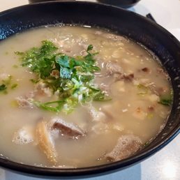 Pita Bread Soaked in Lamb Soup 羊肉泡馍 Pita Bread Soaked in Lamb Soup 羊肉泡馍