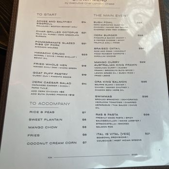 Mango Bay - Dinner Menu - Caribbean Near Me - Brooklyn, New York Mango Bay - Dinner Menu - Caribbean Near Me - Brooklyn, New York