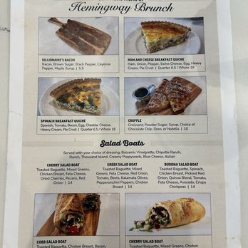 Hemingway Brunch - Brunch drink menu - Breakfast & Brunch Near Me - Coppell, Texas