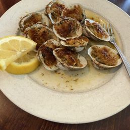 Baked Clams Oreganata