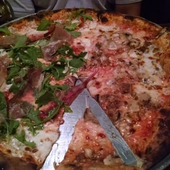 Artie's - Half Montagna and half Tartufi- both excellent! - Pizza Near Me - Maplewood, New Jersey Artie's - Half Montagna and half Tartufi- both excellent! - Pizza Near Me - Maplewood, New Jersey