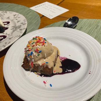 Grange Restaurant & Bar - Jelly donut ice cream dish - New American Near Me - Sacramento, California Grange Restaurant & Bar - Jelly donut ice cream dish - New American Near Me - Sacramento, California
