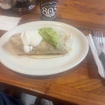 El Taquito Restaurant - Regular Burrito chili Verde. - Mexican Near Me - Hayward, California