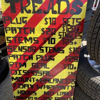 New'Er Treads - Posted rates and hours - Tires Near Me - Akron, Ohio New'Er Treads - Posted rates and hours - Tires Near Me - Akron, Ohio