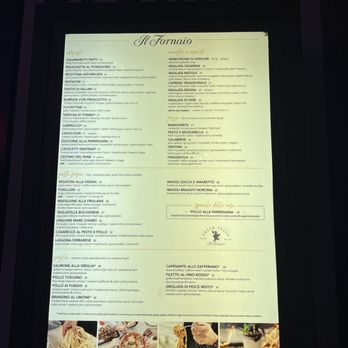 Il Fornaio - Menu - September 2024 - Italian Near Me - Las Vegas, Nevada