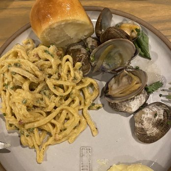 Ernest - Uni carbonara and clams - New American Near Me - San Francisco, California