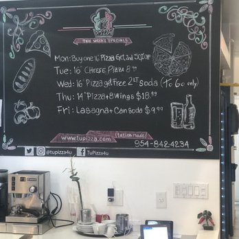 Tu Pizza - Weekly Specials - Italian Near Me - Hallandale Beach, Florida Tu Pizza - Weekly Specials - Italian Near Me - Hallandale Beach, Florida