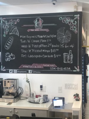 Menu photo 1 Tu Pizza Hallandale Beach, FL Menu photo 1 Tu Pizza Hallandale Beach, FL