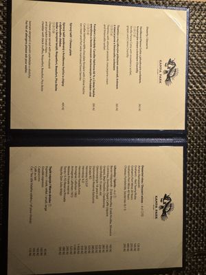 Menu photo 5 Restaurant Kampa Park Prague, PR Menu photo 5 Restaurant Kampa Park Prague, PR