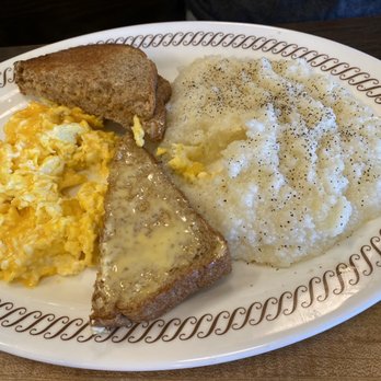 Waffle House - Cheese Eggs & Grits & Toast - Diners Near Me - Augusta, Georgia