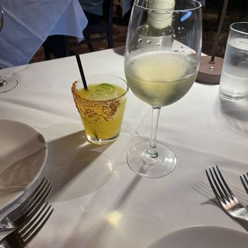 Rails Steakhouse - Spicy margarita and white wine - Steakhouses Near Me - Towaco, New Jersey Rails Steakhouse - Spicy margarita and white wine - Steakhouses Near Me - Towaco, New Jersey