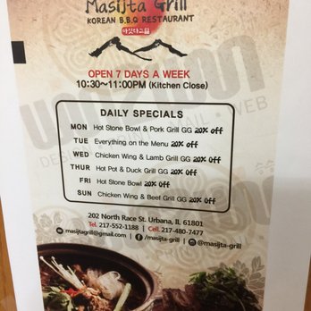 Masijta Grill - Korean Near Me - Urbana, Illinois Masijta Grill - Korean Near Me - Urbana, Illinois