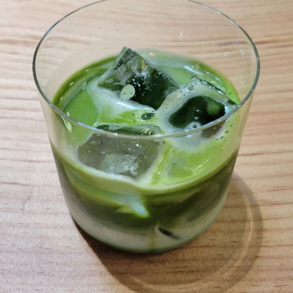 Pinecone Bakeshop Plus Cafe - MATCHA CORTADO - Coffee & Tea Near Me - Alhambra, California Pinecone Bakeshop Plus Cafe - MATCHA CORTADO - Coffee & Tea Near Me - Alhambra, California