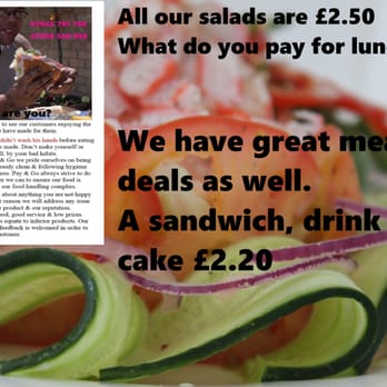Pay & Go - Sandwiches Near Me - Lowestoft, SFK Pay & Go - Sandwiches Near Me - Lowestoft, SFK