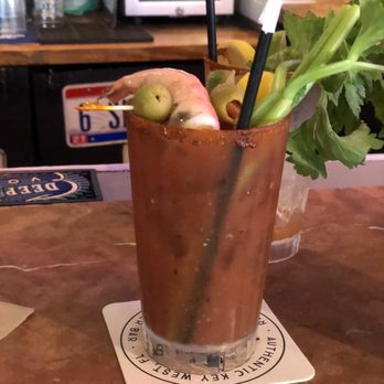 Half Shell Raw Bar - Bayou Bloody Mary - Seafood Near Me - Key West, Florida Half Shell Raw Bar - Bayou Bloody Mary - Seafood Near Me - Key West, Florida
