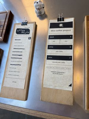 Menu photo 4 Tono coffee project San Jose, CA