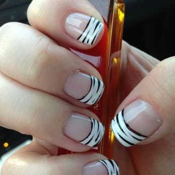 Nail Pros And Spa - Gel polish with zebra tips! Thank you Suzy!!! - Nail Salons Near Me - Camarillo, California Nail Pros And Spa - Gel polish with zebra tips! Thank you Suzy!!! - Nail Salons Near Me - Camarillo, California