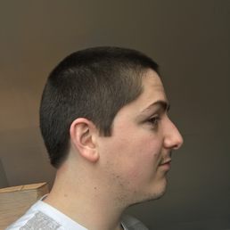 buzz cut Patrick gave me