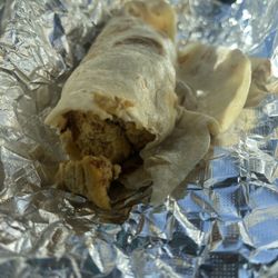 Rita's Famous Tacos - Chorizo and egg