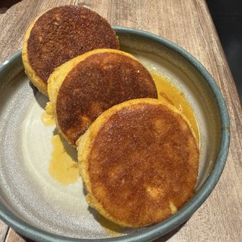 COMMUNION Restaurant and Bar - Sweet potato Hoe cakes - Soup Near Me - Seattle, Washington COMMUNION Restaurant and Bar - Sweet potato Hoe cakes - Soup Near Me - Seattle, Washington