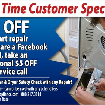 Dave Smith Appliance Services - 1st time customers receive great savings! - Appliances & Repair Near Me - Toledo, Ohio