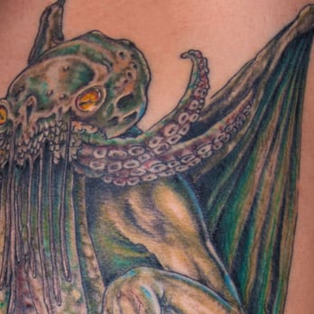 Third Street Tattoo - Cthulhu by Josh Kimbrell - Tattoo Near Me - Hermosa Beach, California