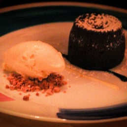 Chocolate Polenta Souffle
