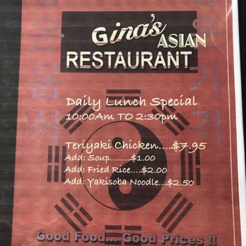 Gina's Restaurant - Korean Near Me - Woodburn, Oregon Gina's Restaurant - Korean Near Me - Woodburn, Oregon