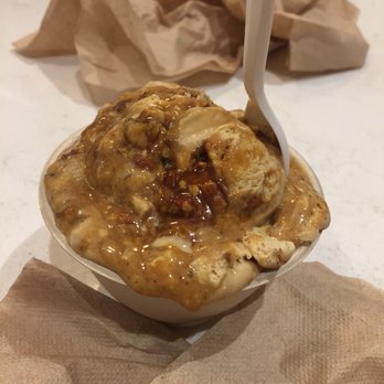 Ample Hills Creamery - A small with a scoop of pecan brittle and peanut butter cup. - Ice Cream & Frozen Yogurt Near Me - Astoria, New York