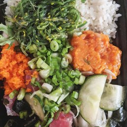 Small with tuna and spicy salmon