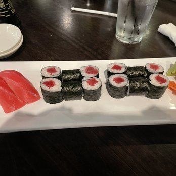 Masa - Two tuna rolls and tuna Nigiri - Sushi Bars Near Me - Tallahassee, Florida Masa - Two tuna rolls and tuna Nigiri - Sushi Bars Near Me - Tallahassee, Florida