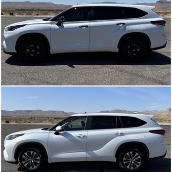 Precision Window Tint - Side view of tint  15% nano ceramic side/rear windows - Car Window Tinting Near Me - Las Vegas, Nevada