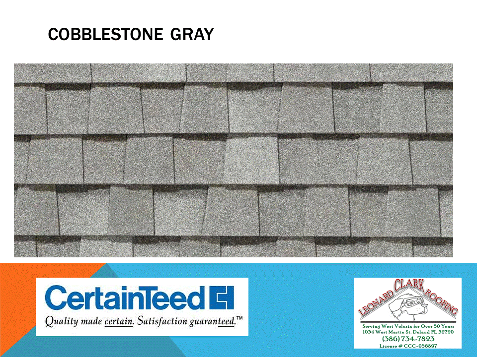 Slide of Leonard Clark Roofing