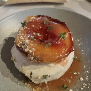 1826 Bistro - Olive oil cake with peach - New American Near Me - Pendleton, South Carolina
