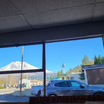 Asian-American Bar-B-Q - Who cares about the display inside the restaurant when you can state at this beautiful view outside. - Barbeque Near Me - Weed, California Asian-American Bar-B-Q - Who cares about the display inside the restaurant when you can state at this beautiful view outside. - Barbeque Near Me - Weed, California