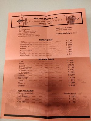 Menu photo 4 The Fish Market Dearborn, MI Menu photo 4 The Fish Market Dearborn, MI
