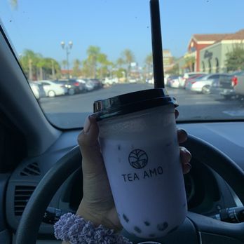 Tea Amo - Taro Milk Tea w Boba - Desserts Near Me - San Marcos, California