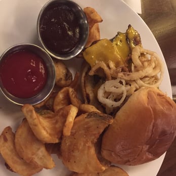 ENTERRIUM - Hickory BBQ burger - New American Near Me - Schaumburg, Illinois ENTERRIUM - Hickory BBQ burger - New American Near Me - Schaumburg, Illinois