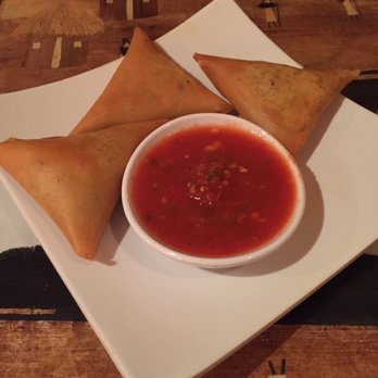 Ethiopia Restaurant - Fried lentil appetizer. Sauce was awesome. - Ethiopian Near Me - Berkeley, California