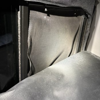 Indie Campers - Ripped out camper screens - RV Rental Near Me - Union City, California