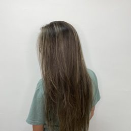 Blended highlights for my picky request to lighten but remain looking natural. Blended highlights for my picky request to lighten but remain looking natural.