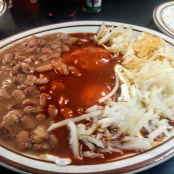 Sandra's Place - Huevous Rancheros with Red Sauce - Breakfast & Brunch Near Me - Gallup, New Mexico