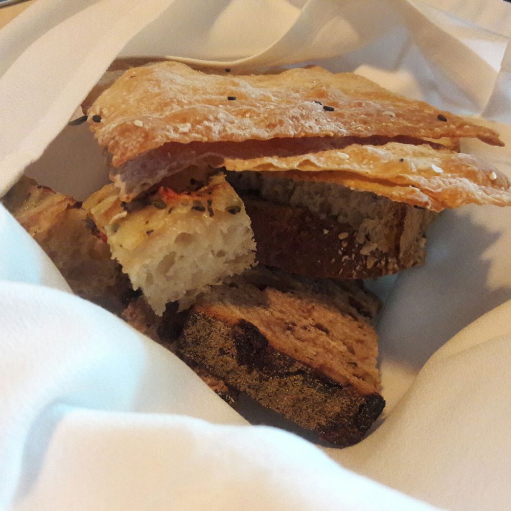Cafe Maxx - Don't eat too much bread - Seafood Near Me - Pompano Beach, Florida