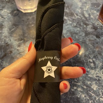 Mayberry Cafe - Wrapped utensils - American Near Me - Danville, Indiana