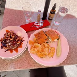 Red Spire Brunch House - Caprese Sandwich Banana Pecan Caramel French Toast